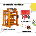 QTJ4-40 investor looking for project semi automatic brick machine